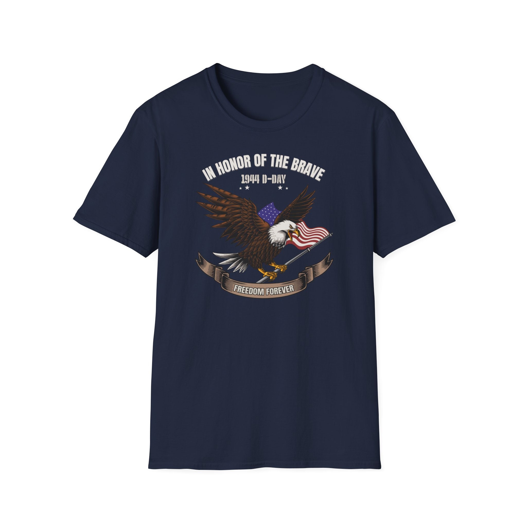 T-SHIRT D-DAY 80TH Anniversary 1944-2024 Normandie Erinnerung Militär 2
