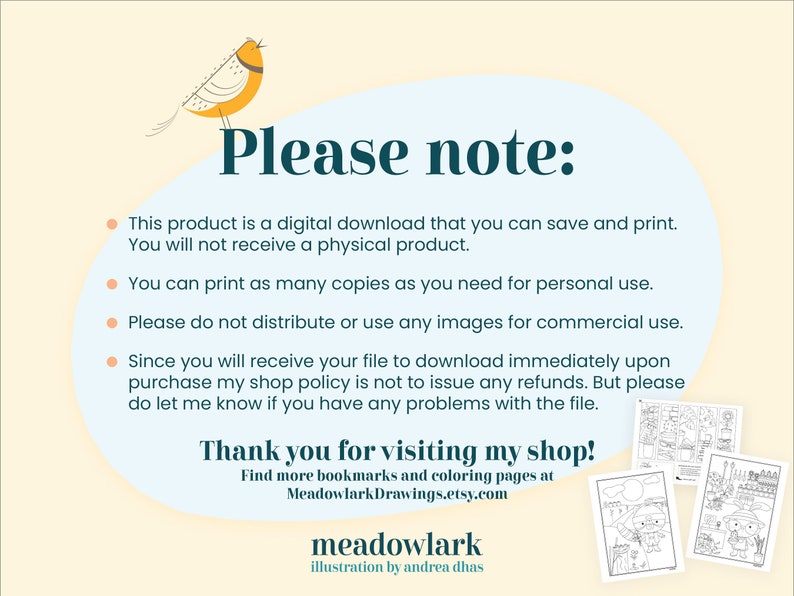 Printable Bookmarks to Color | Stitch and Sketch | Digital Download PDF ...