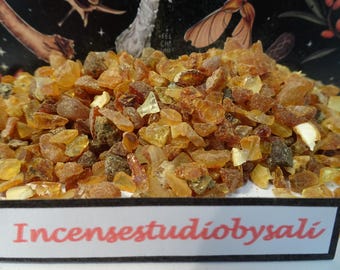Résine d'ambre de la Baltique 25 g – Encens pour rituels, mélanges et travaux manuels