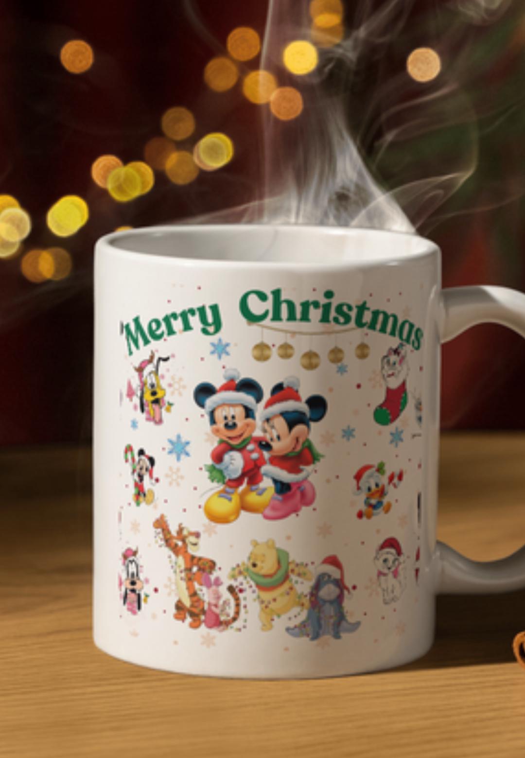 Discover Disney Merry Christmas Mug