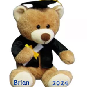 Personalized Graduation Bear Plushie
