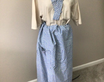 Custom made to fit you! Pioneer Trek Skirt LDS reinactment Pilgrim Civil War