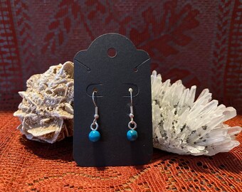 Blue Turquoise Earrings