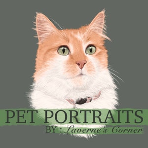 Digital Pet Portrait