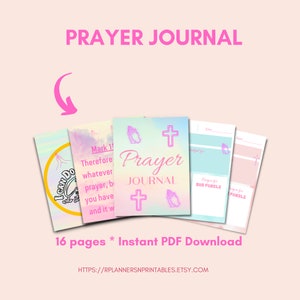 Inspiring Prayer Journal: Daily Reflections, Bible Verses, & Motivational Quotes