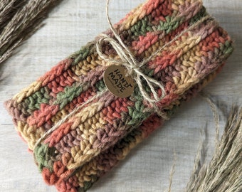 Cosy Recycled Bulky Yarn Arm Warmers