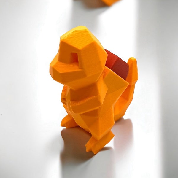 Charmander Low Poly Mechanical Keyboard Switch Fidget Toy | Stress Relief, ASMR, ADHD, TCG, Button Clicker, Gaming, Sensory ,Multi-Color