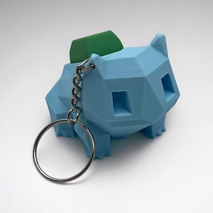 Bulbasaur Low Poly Mechanical Keyboard Switch Fidget Toy Keychain | Stress Relief, ASMR, ADHD, TCG, Clicker, Sensory, Multi-Color