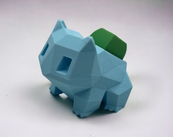 Bulbasaur Low Poly Mechanical Keyboard Switch Fidget Toy | Stress Relief, ASMR, ADHD, TCG, Button Clicker, Gaming, Sensory, Multi-Color