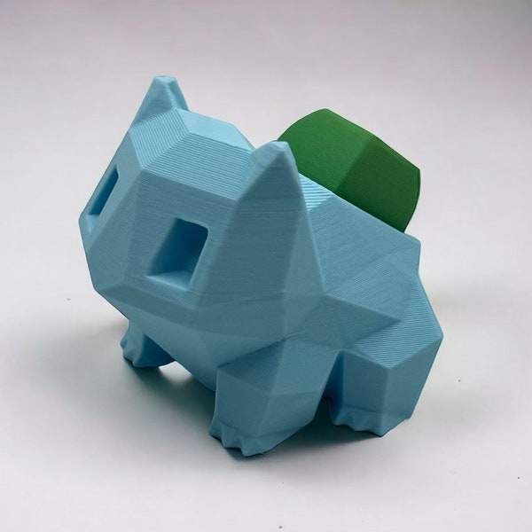 Bulbasaur Low Poly Mechanical Keyboard Switch Fidget Toy | Stress Relief, ASMR, ADHD, TCG, Button Clicker, Gaming, Sensory, Multi-Color