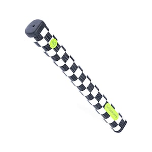 Good Putts Golf Putter Grip - Anti-Slip Putter Grips - Advanced Surface Texture for Improved Tackiness and Feedback - Checker Flag