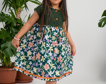 Girls cotton dress