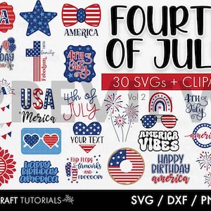 4th of July Mega Bundle, Independence Day SVG, 100+ Designs, Heather Roberts Art Bundle,America svg,USA Flag svg,Cut Files Cricut,Silhouette