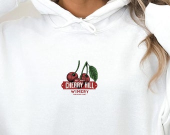 Bluza z kapturem Cherry Hill Winery - Zabawna historia