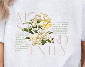 Najbardziej żarliwie kwiatowy T-shirt