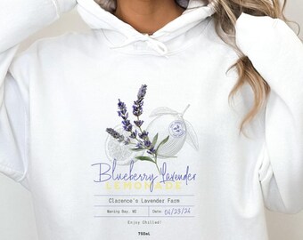 Bluza z kapturem Funny Story Blueberry Lavender Lemonade