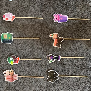 Minecraft Cake Toppers - Etsy