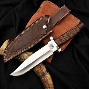 Resident Evil Knife | Raccoon Police From Resident Evil IV | RE4 Knife | Bowie Knife | Game Props | Gift for Boyfriend | Valentines Day Gift