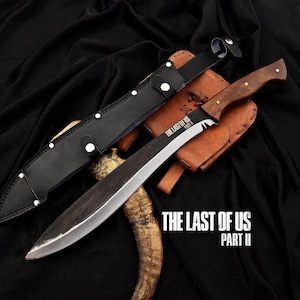 The Last of Us: Part II - Machete di Ellie / Machete TLoU 2 / Coltello fatto a mano / Coltello da gioco / Accessori di gioco / Regalo per uomo / Regalo di San Valentino