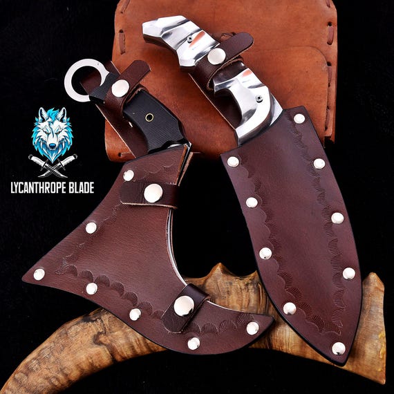 Tekken 8 Victor Chevalier Replica Knives | D2 Steel, Cosplay Prop