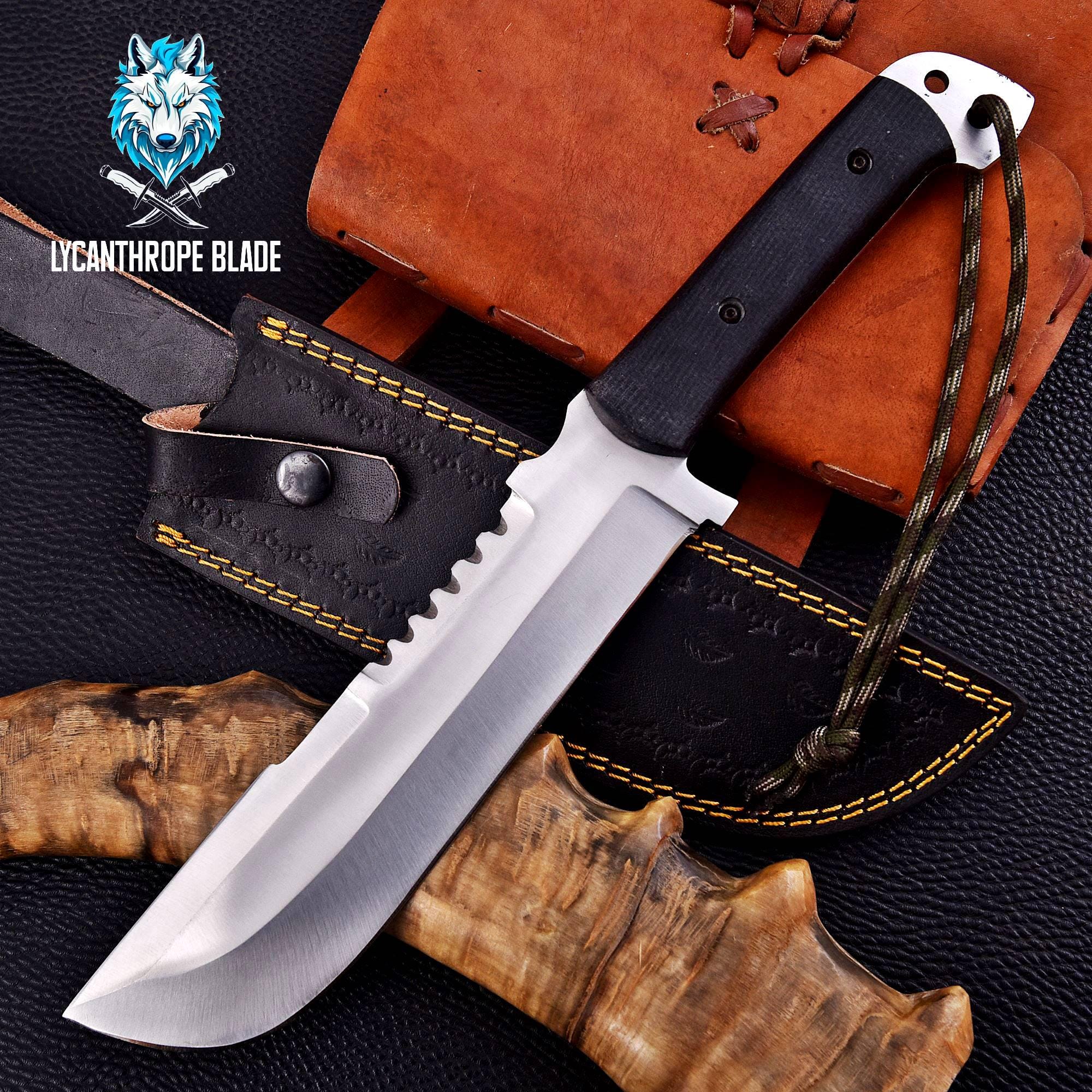 Handmade Punisher MX4 Replica Knife With Leather Sheath - Etsy