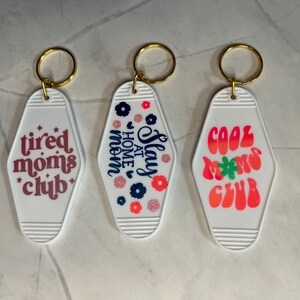 Motel Style keychains
