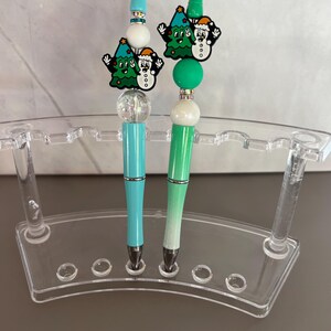 Christmas Beaded Pens