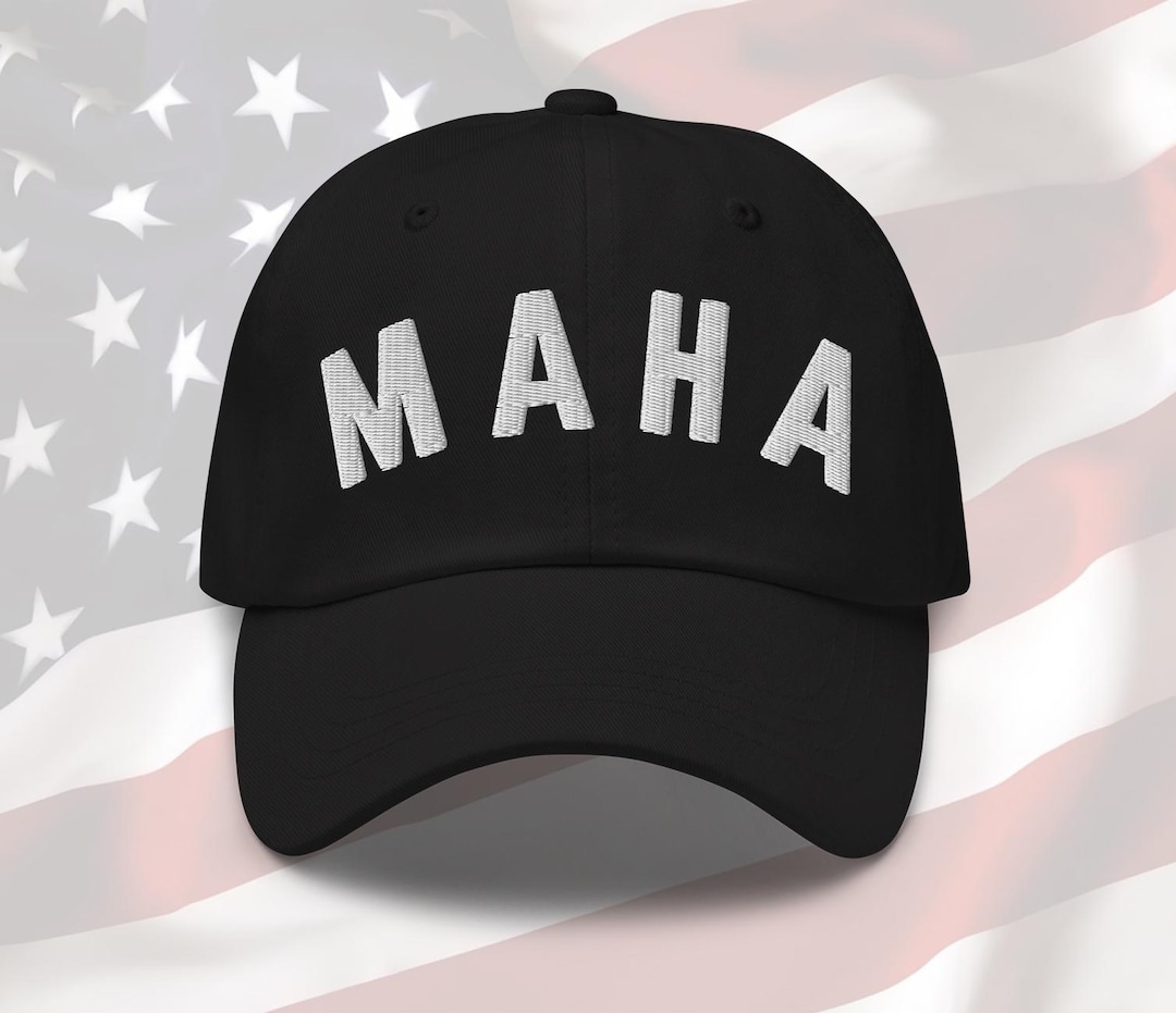 MAHA Embroidered Hat Make America Healthy Adjustable Dad Hat RFK JR Cap ...