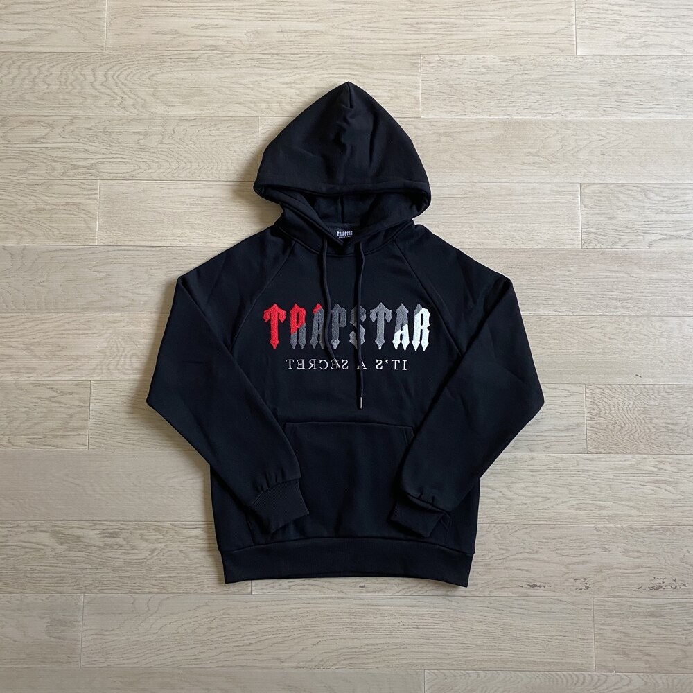 Ropa de diseñador Sudaderas para hombre Moda Streetwear Trapstar Co Branded  Ukdrill Sudadera con capucha de manga larga bordada American Hiphop Sports