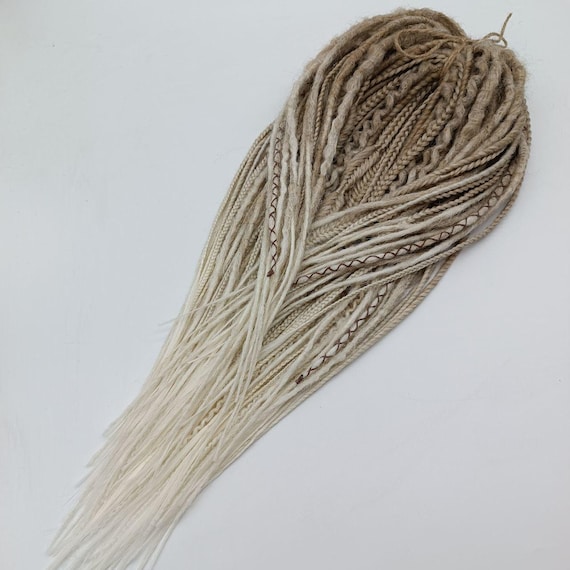 Viking Dreads & braids extensions, synthetic dread, boho dreadlocks, loc extensions, Double \ Single ended dreadlock