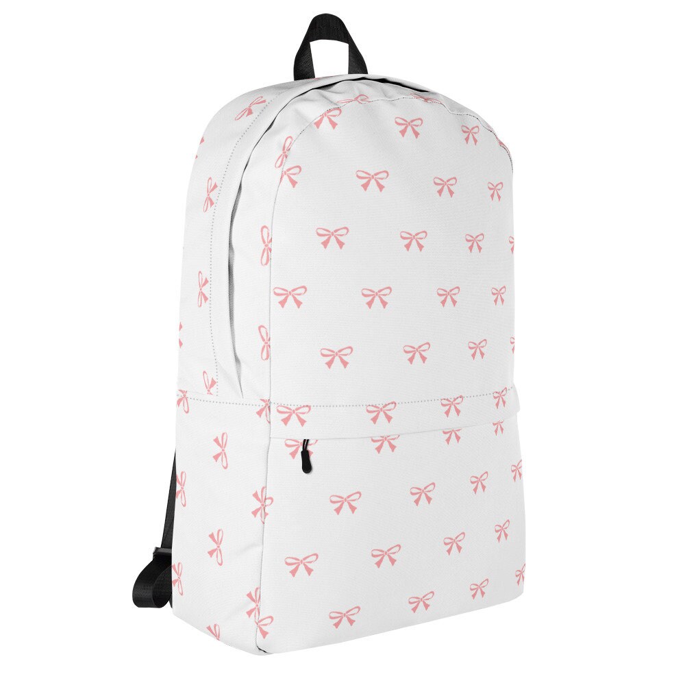 thumbnail image 2 of Cute Kawaii Backpack Floral Backpack For School Coquette Aesthetic 2 of 10