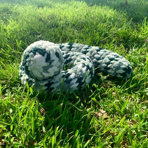 Crochet Stuffed Snake, Long Stuffed Animal Snake, Reptile Yarn Amigurumi Gift, Handmade