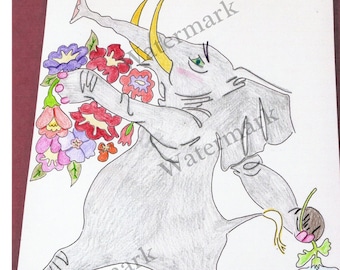 Elephant Parade Digital Art Download Printable
