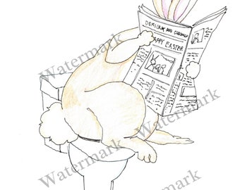 Happy Easter Digital Art Download Printable