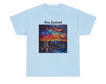 New Zealand Unisex Heavy Cotton Tee