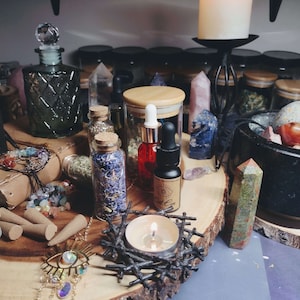 Intuitive Mystery Witch Kit~! Altar Items, Herbs, Crystals, Oils, and ...