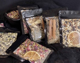 Intention Herb Mix | Simmer Pot, Bath Soak, Altar Decor