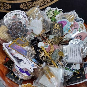 Mystery Witchy Goodie Bag | Mystery Scoop | Confetti | Charms | Crystals | Trinkets | Altar Items