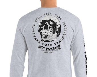 Lineman Skull Shirt: Hard Money Tee, Journeyman Gift