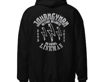 Journeyman Lineman Hoodie: Power Line Life