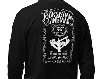 Journeyman Lineman Long Sleeve Shirt customization available