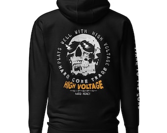 Lineman Hard Money Skull Lineman Hoodie