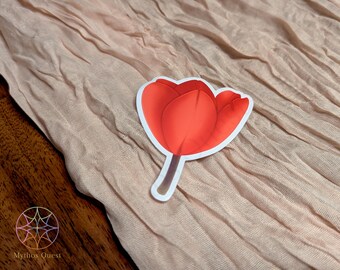 Tulip Die Cut Vinyl Stickers