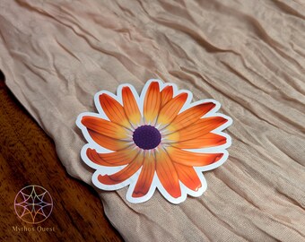 African Daisy Die Cut Vinyl Stickers
