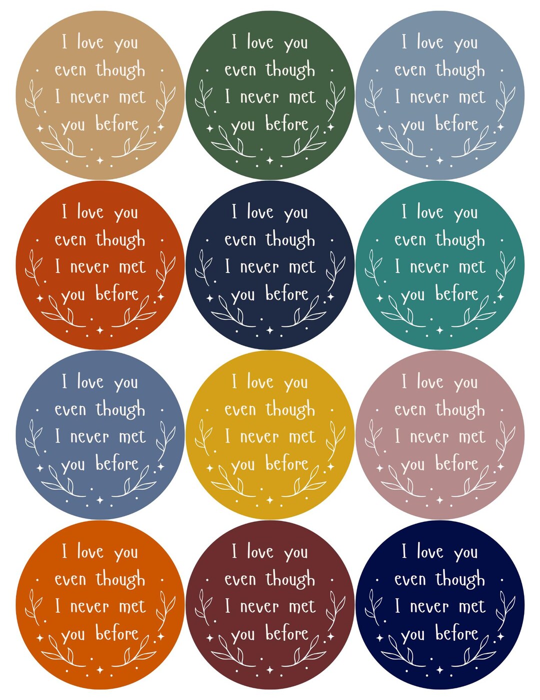 JW Stickers L 