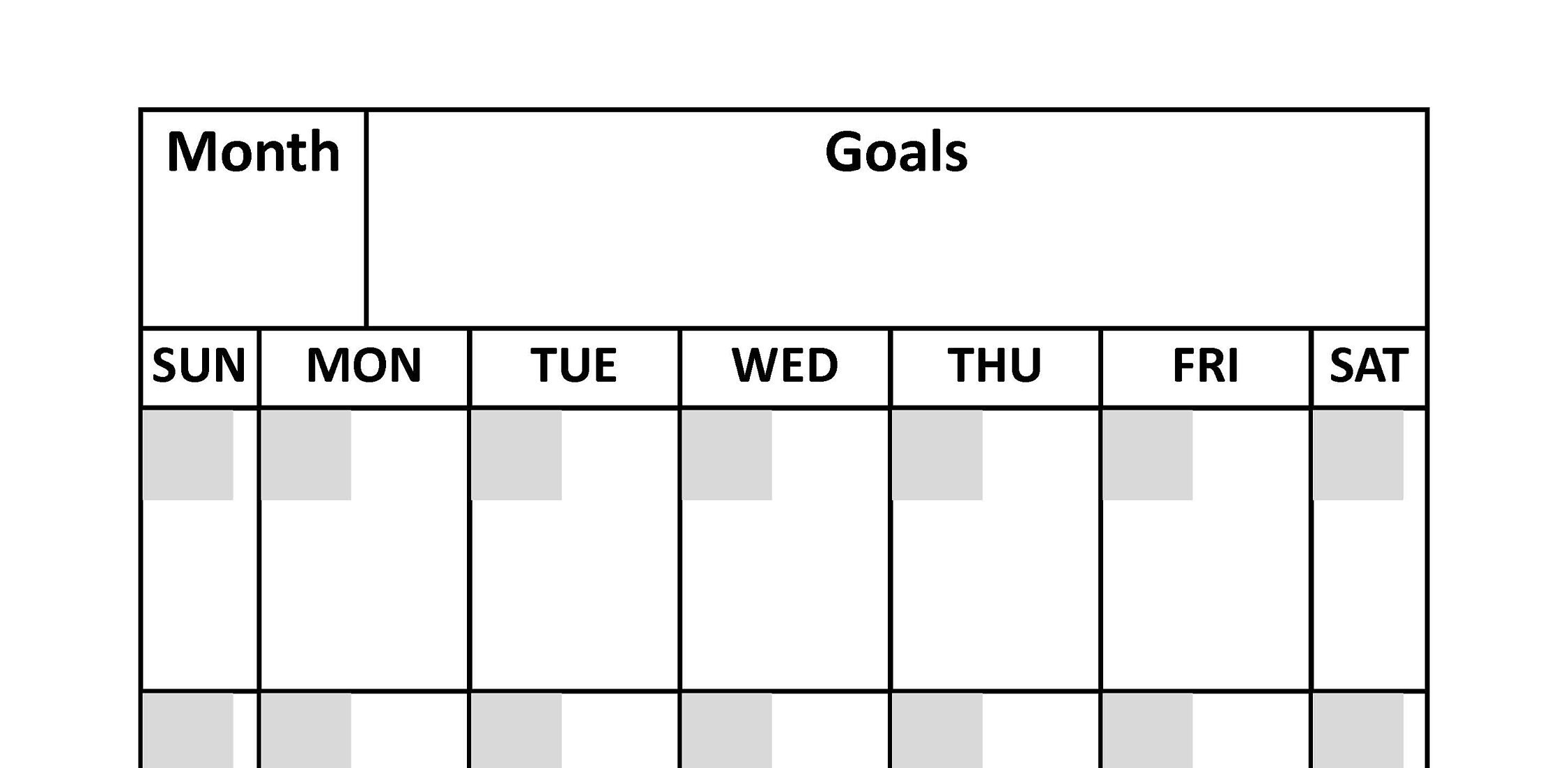 Week & Month Planner Template for Ratta Supernote - Etsy