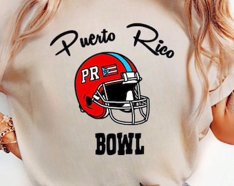 PuertoRico Super Bowl T-Shirt, Boricua  Bowl