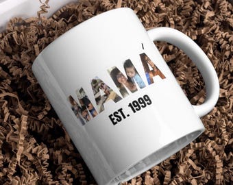 Personalized photo mug for mom