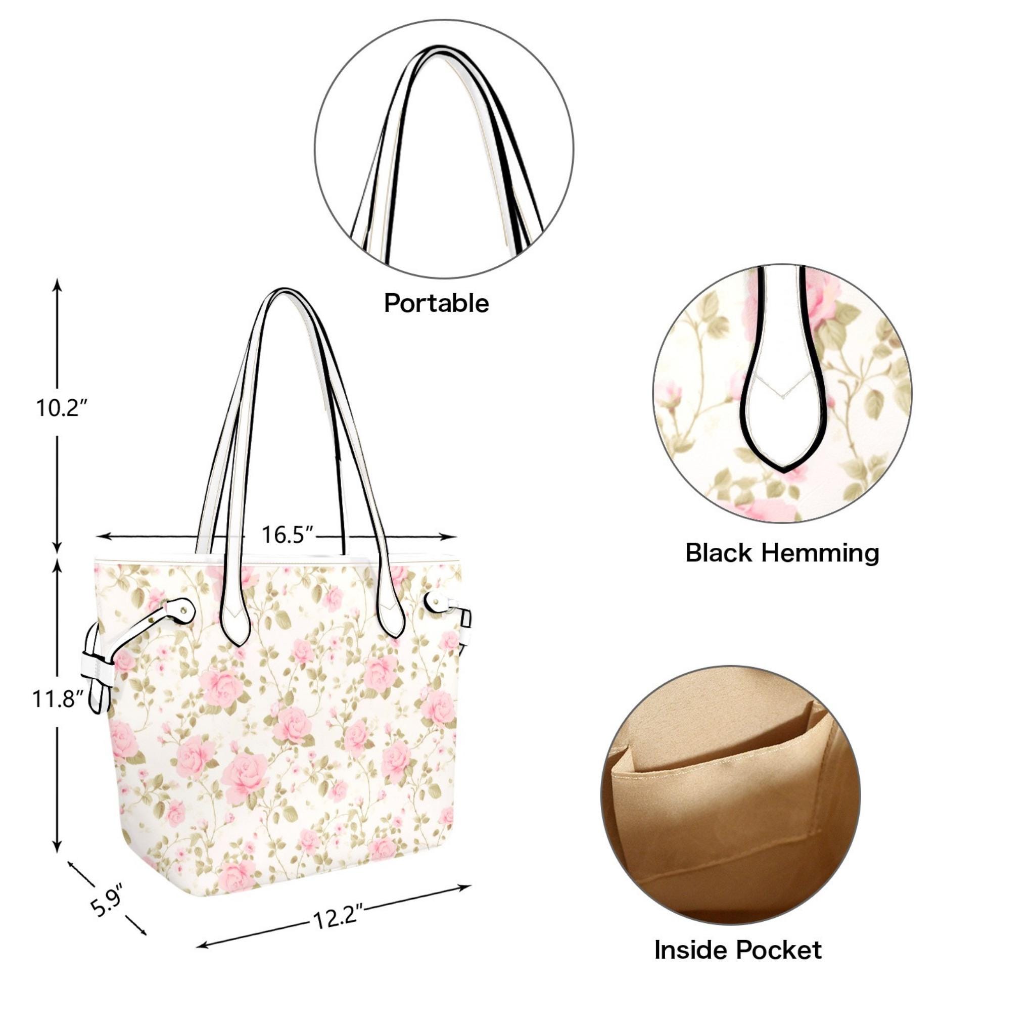 Dusty Rose&Khaki Handbag main image 1