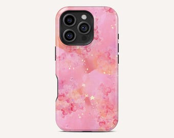 Kawaii iPhone-hoesje Sakura – schattig kersenbloesemroze hoesje voor iPhone 16 15 14 13 12 11 X Pro Max Plus SE, alle modellen